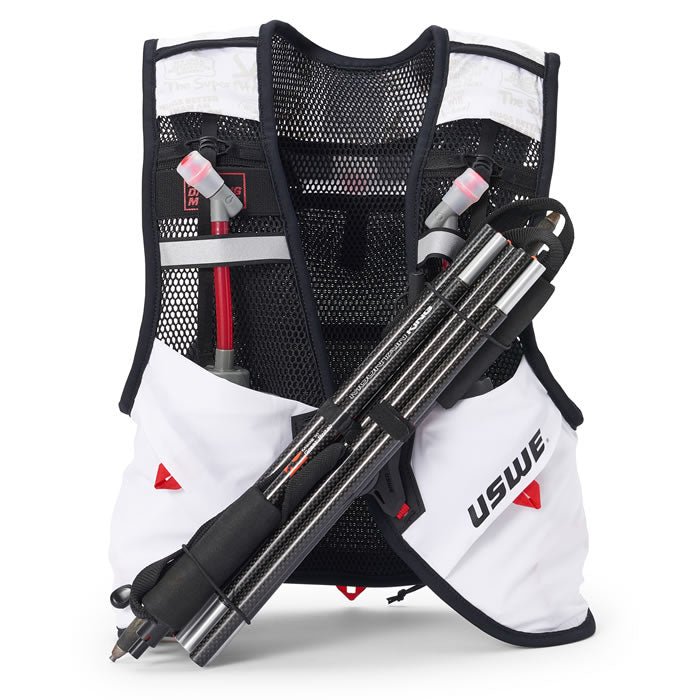 PACE 8L Trail Running Vest Cool White (Incl. 2 Flasks)